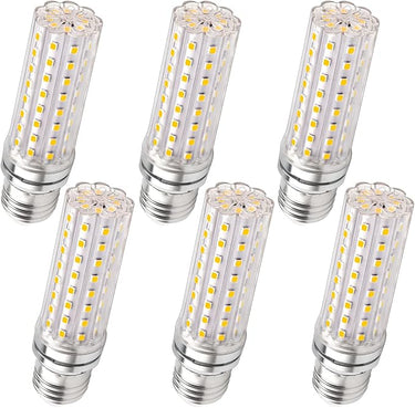SCNNC Bombilla LED Maiz E27 12W, 220-240V, No Regulable, 1200LM Blanco Neutra 4000K, Equivalente Bombilla Incandescente 100W, E27 LED Bombilla para Lámpara de Mesa, Lámpara de Pared, paquete de 6